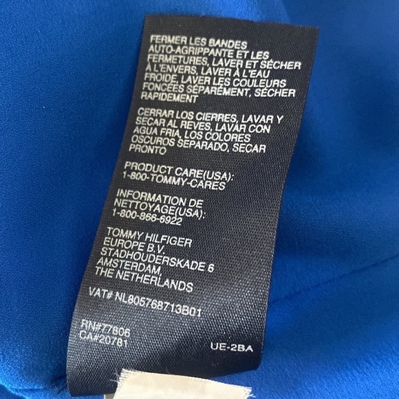 Tommy Hilfiger Floral Flutter Sleeve Mini Dress - Picture 7 of 7